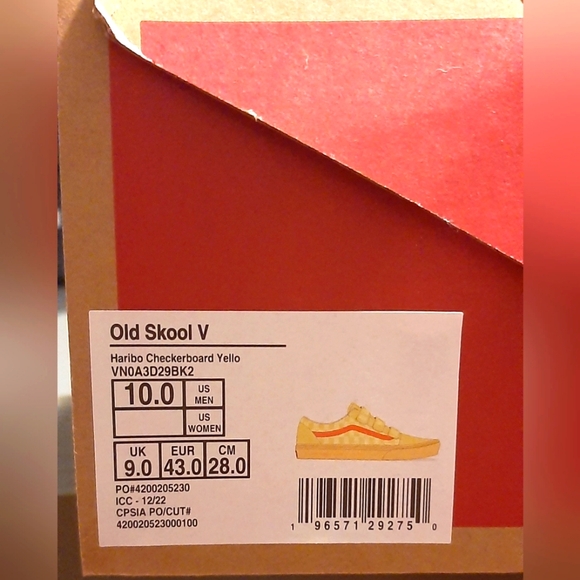 Vans X Haribo Old Skool V *NWT* - Picture 13 of 14